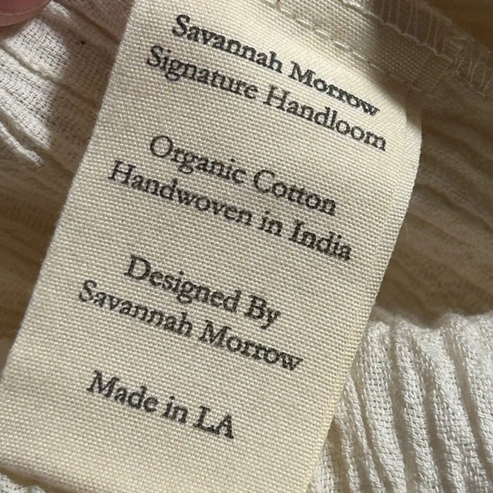 Savannah Morrow The Label Jaya Dress Halter Dress Cream Size M - Picture 10 of 11